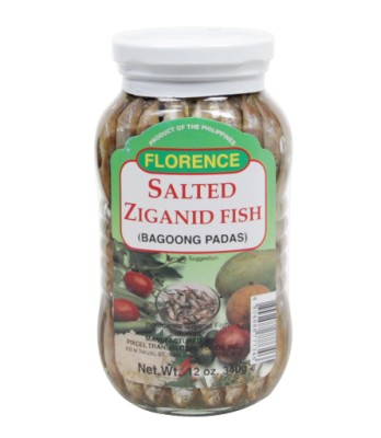 FLORENCE,BAGOONG PADAS,SALTED ZIGANID